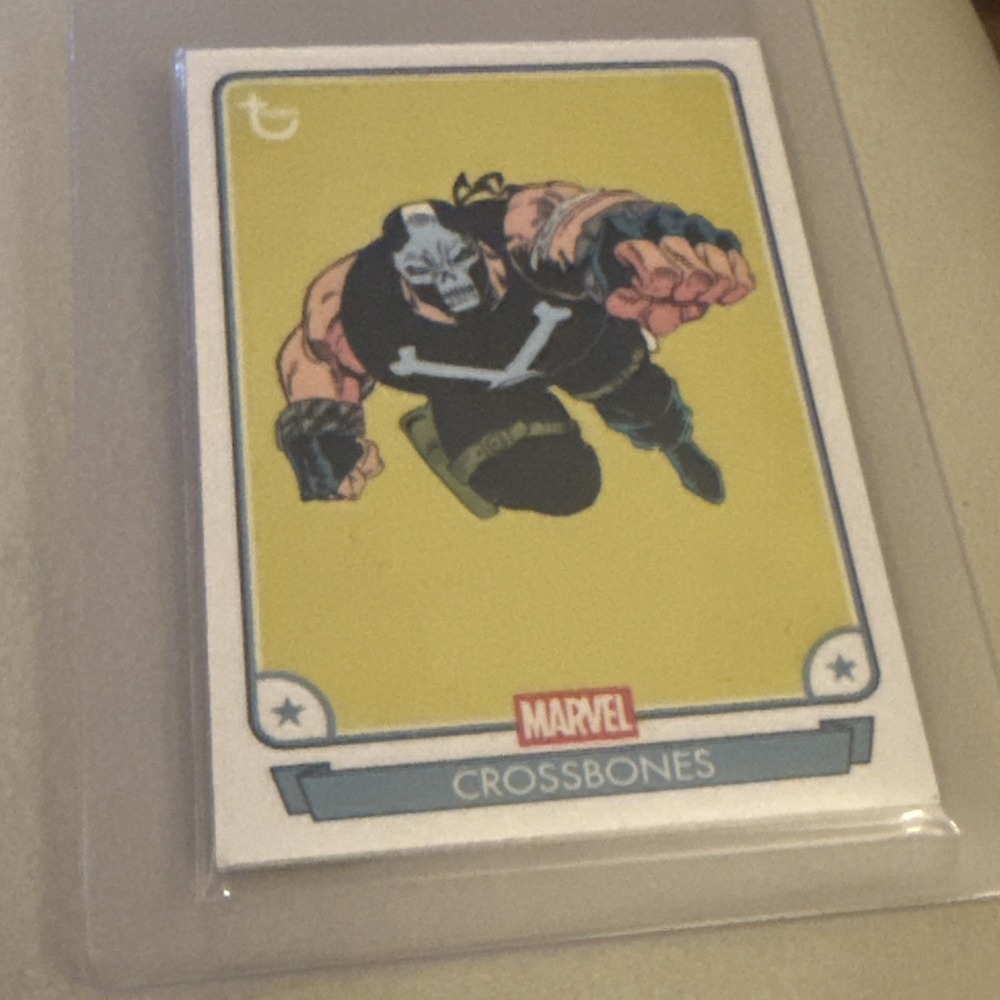 2026 Topps Marvel Brooklyn Collection Captain America CROSSBONES #7 BASE
